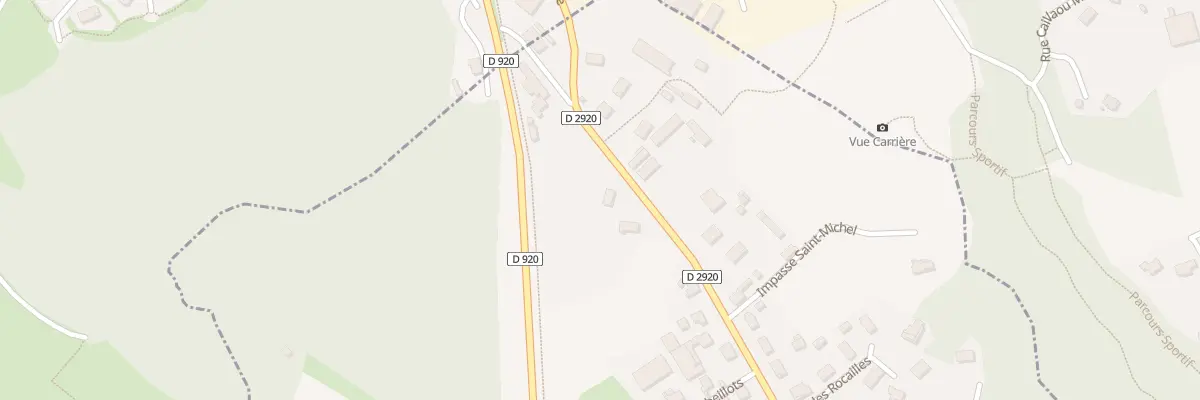 Plan du 9705 Rue des Pyrenees à Izeste