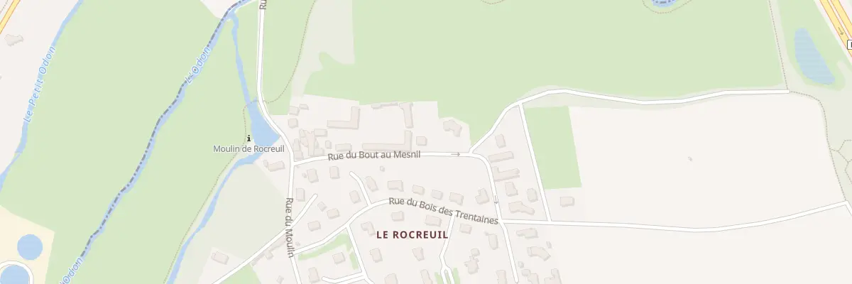 Plan du 15B Rue du Bout au Mesnil à Éterville