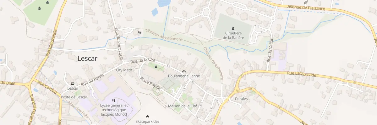 Plan du 26 Rue de la Cité à Lescar
