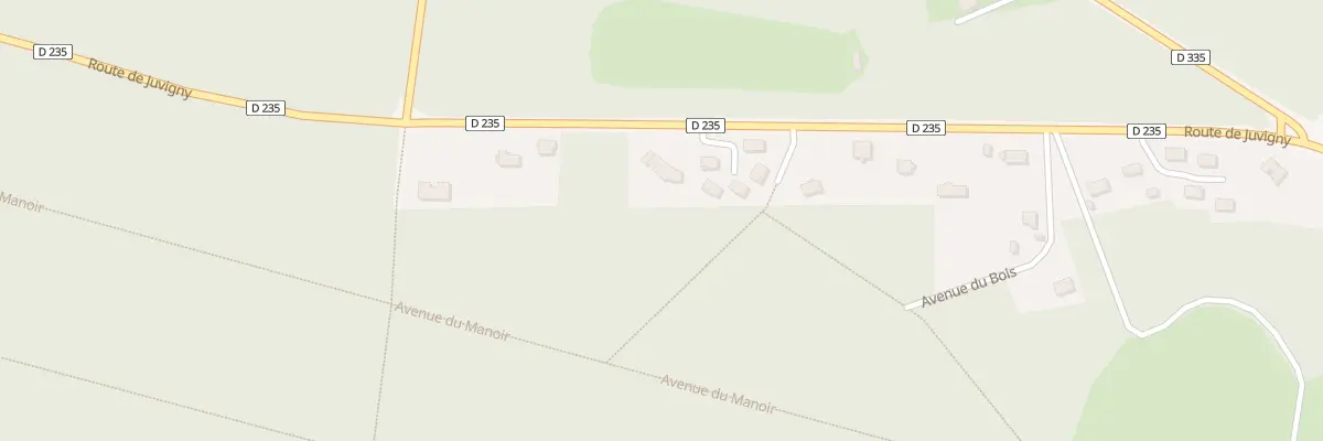 Plan du 25 Rte de Juvigny à Bagnoles de l’Orne Normandie