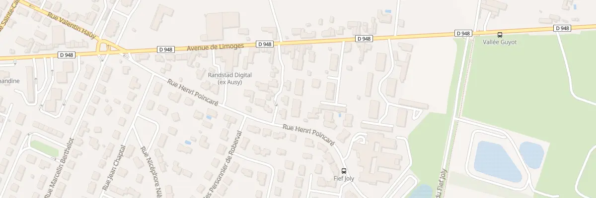 Plan du 37 Rue Henri Poincaré à Niort