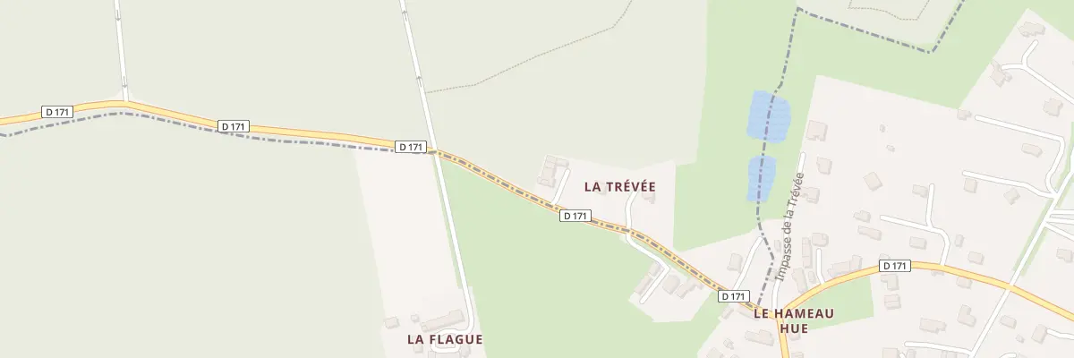Plan du 224 Rte du Pont de Brie à Grimbosq