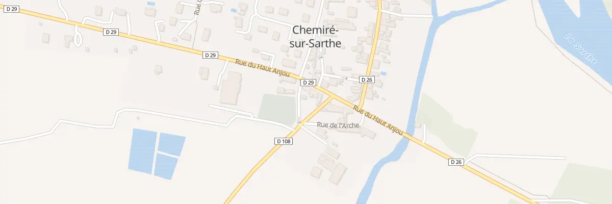 Plan du 11 Rue du Haut Anjou à Morannes sur Sarthe-Daumeray