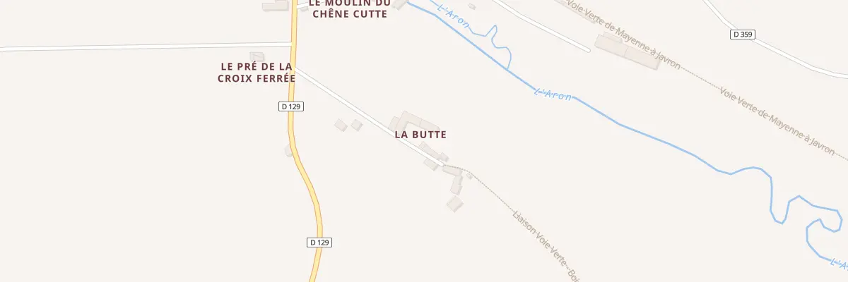 Plan du 3 La Butte à Grazay