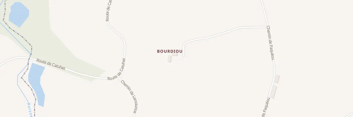 Plan du 194 Che de Paqueou à Larrivière-Saint-Savin