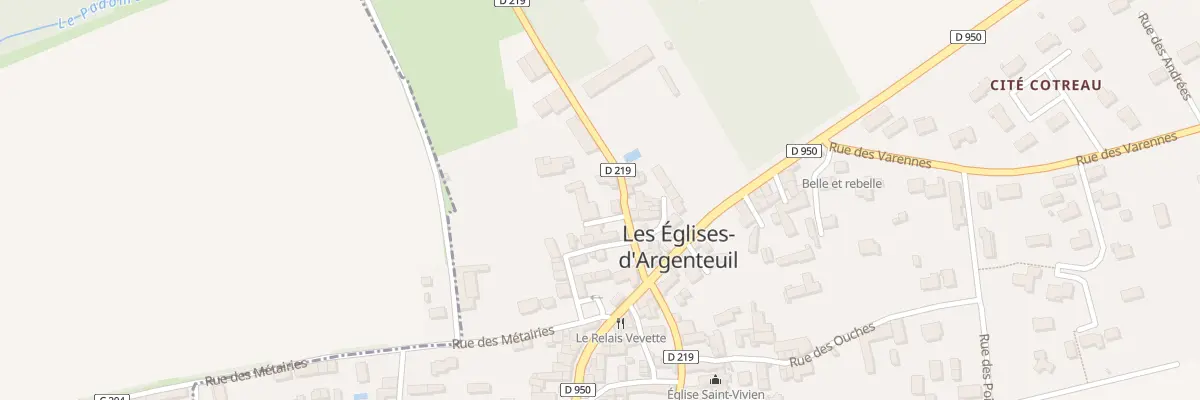 Plan du 1 Imp des Jardins aux Églises-d’Argenteuil