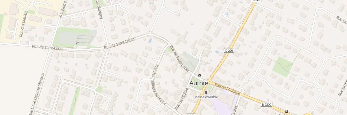 Plan du 5 Rue de Saint-Louet à Authie