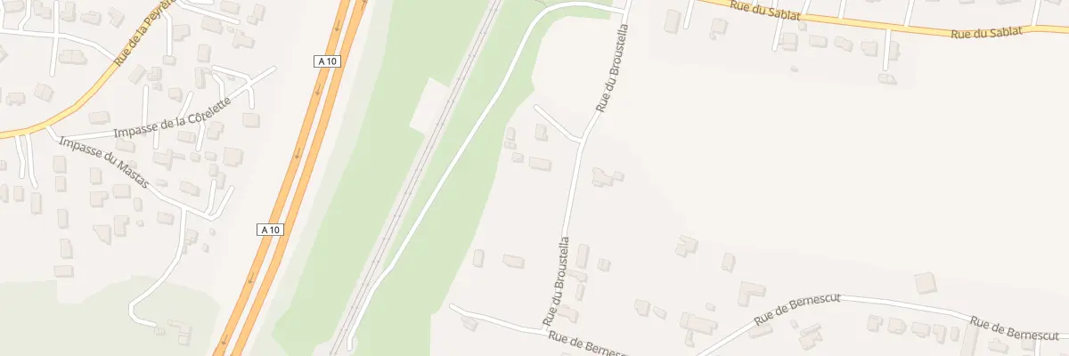 Plan du 14 Rue du Broustella à Cubzac-les-Ponts