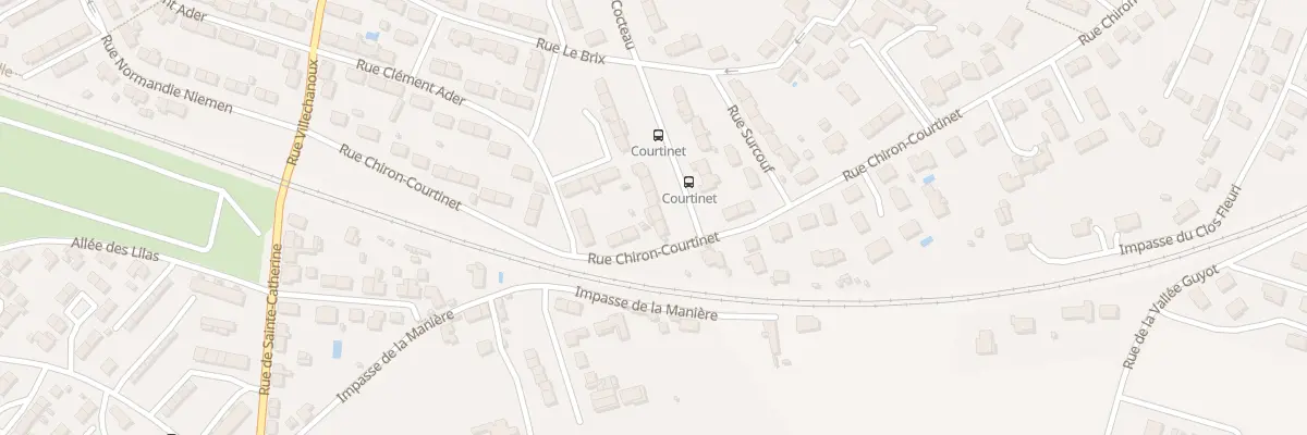 Plan du 3 Bd Jean Cocteau à Niort