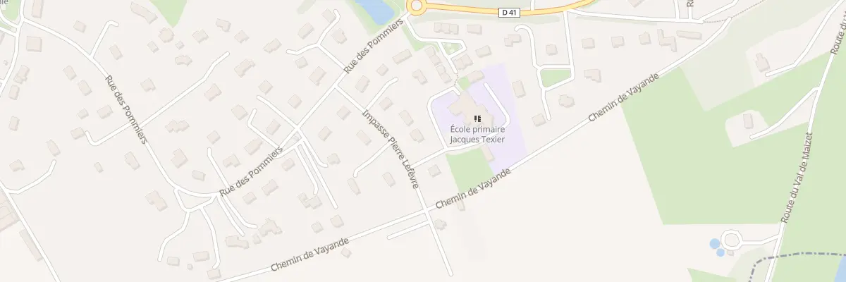 Plan du 6 Imp Pierre Lefèvre à Amayé-sur-Orne