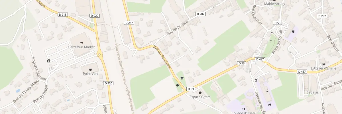 Plan du 1 Rue des Sorbiers à Arudy