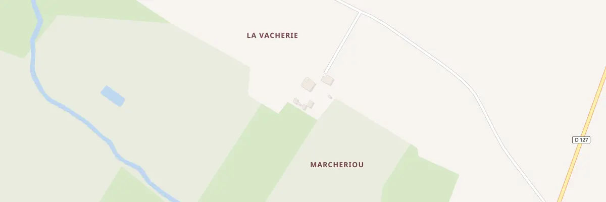 Plan du 6 Che de Marcheriou à Blanzay-sur-Boutonne