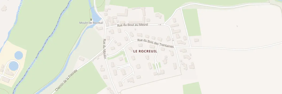 Plan du 22 Rue du Bois des Trentaines à Éterville
