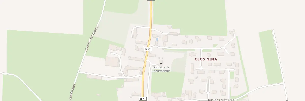 Plan du 4 Rte de Courseulles à Bény-sur-Mer