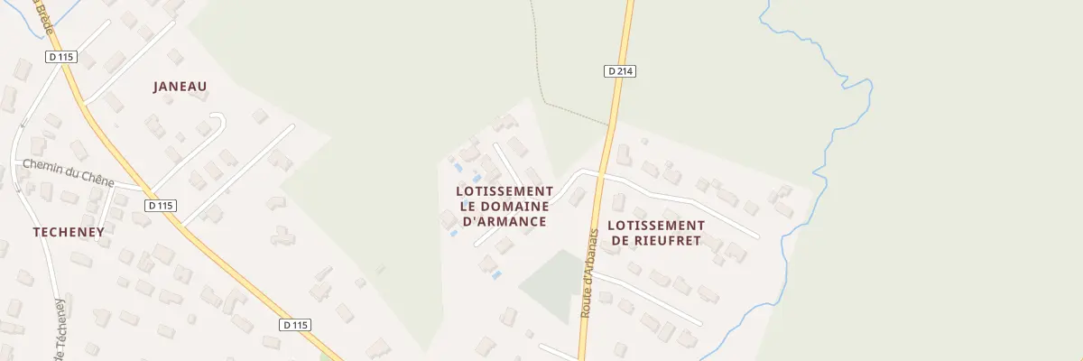 Plan du 13 Lot Le Domaine d’Armance à Saint-Michel-de-Rieufret