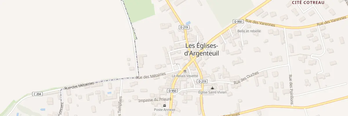Plan du 27 Rue de Saintonge aux Églises-d’Argenteuil