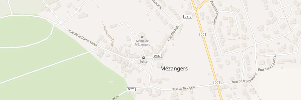 Plan du 16 Pl Lair de la Motte à Mézangers