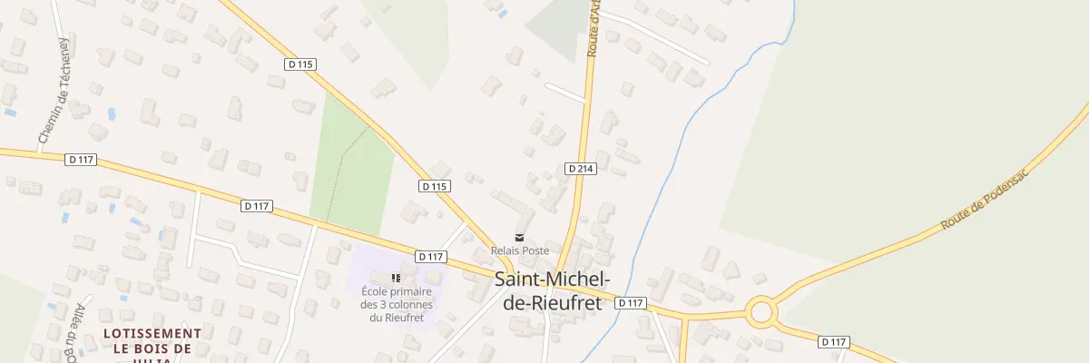 Plan du 7 Rte d’Arbanats à Saint-Michel-de-Rieufret