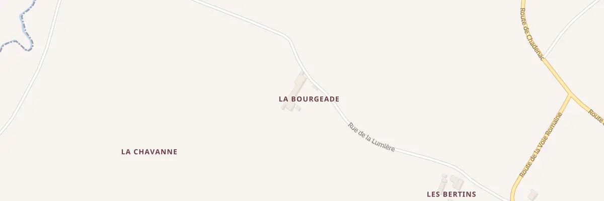 Plan du 5027 La Bourgeade à Neulles