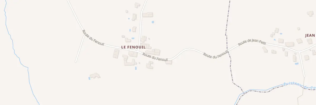 Plan du 67 Le Fenouil à Civrac-de-Blaye