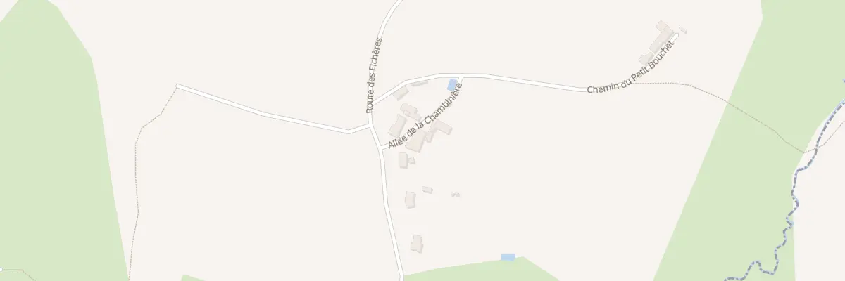 Plan du 2 All de la Chambiniere à Germond-Rouvre