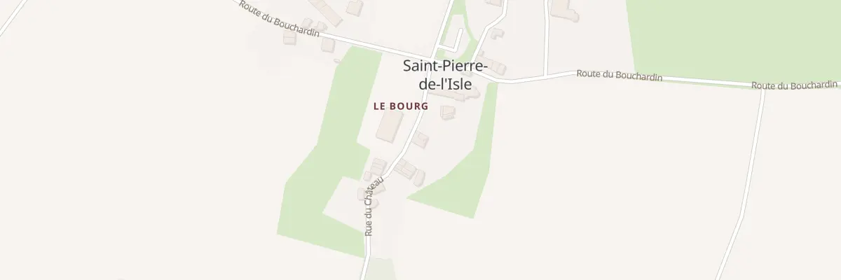 Plan du 9 Rte du Château à Saint-Pierre-de-l’Isle
