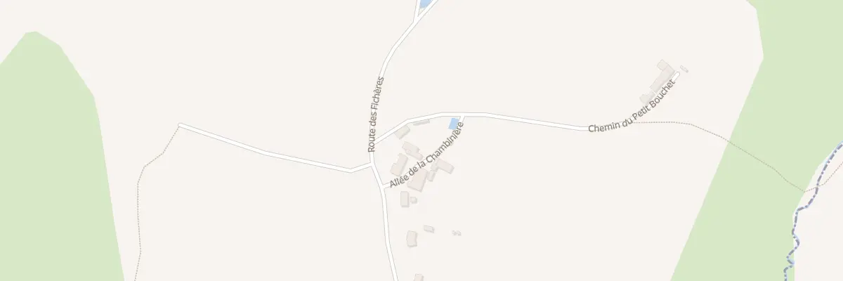 Plan du 1 La Chambiniere à Cours