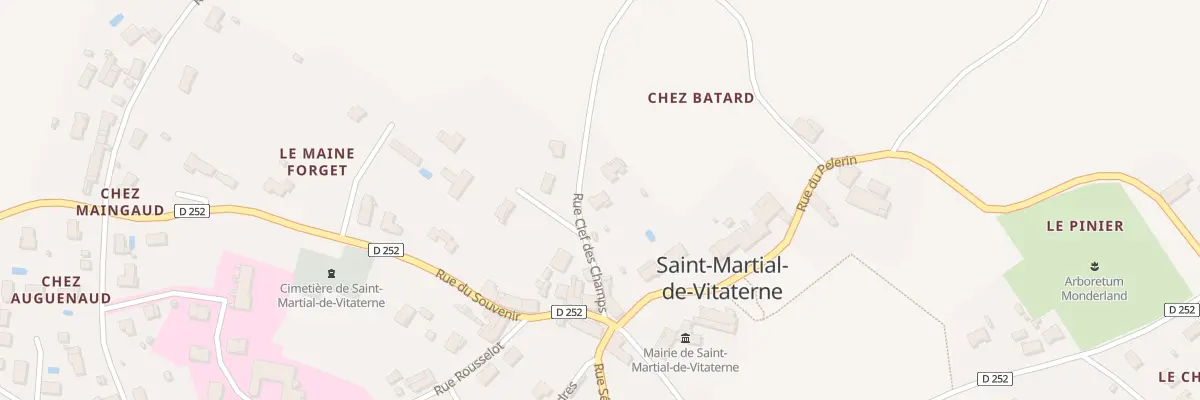 Plan du 4 Rue Clef des Champs à Saint-Martial-de-Vitaterne