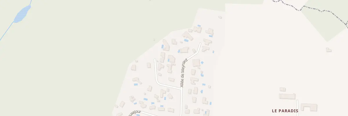Plan du 1B All de Meynard à Fargues-Saint-Hilaire