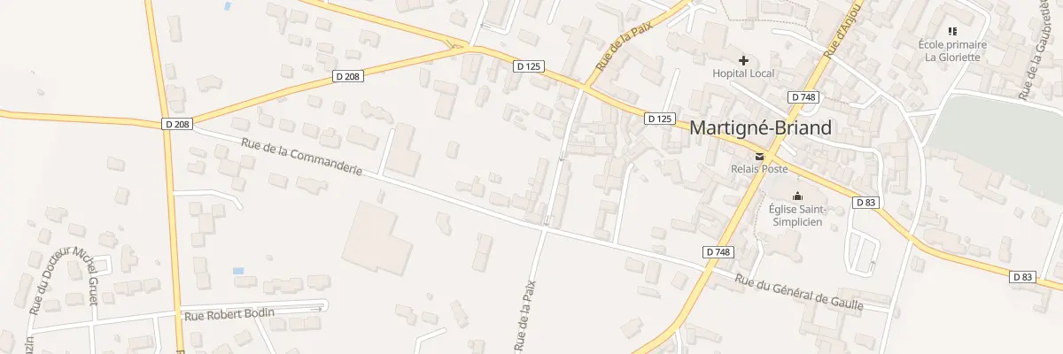 Plan du 4 Rue de la Commanderie à Terranjou