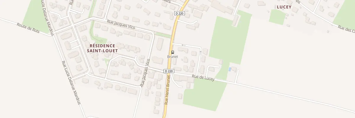 Plan du 23 Rue Henri Brunet à Authie