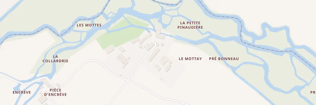 Plan du 13T Rue du Moulin à Blanzay-sur-Boutonne