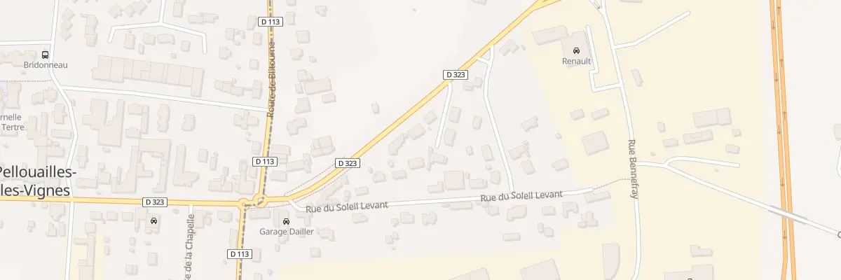 Plan du 14 Rte de l’Oceane à Rives-du-Loir-en-Anjou