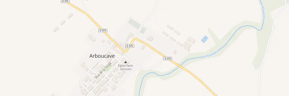Plan du 106 Rte de Geaune à Arboucave
