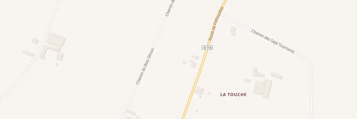 Plan du 32 Rte de Pellouailles à Rives-du-Loir-en-Anjou