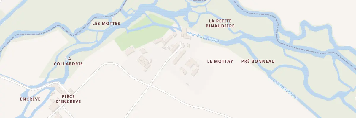 Plan du 13B Rue du Moulin à Blanzay-sur-Boutonne