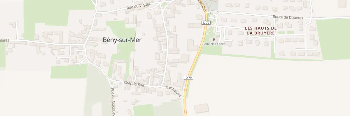 Plan du 4 Rue Sainte-Marie à Bény-sur-Mer