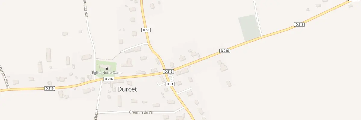 Plan du 23 Rue des Pommiers à Durcet