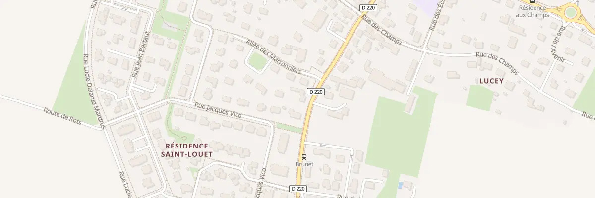 Plan du 12 Rue Henri Brunet à Authie