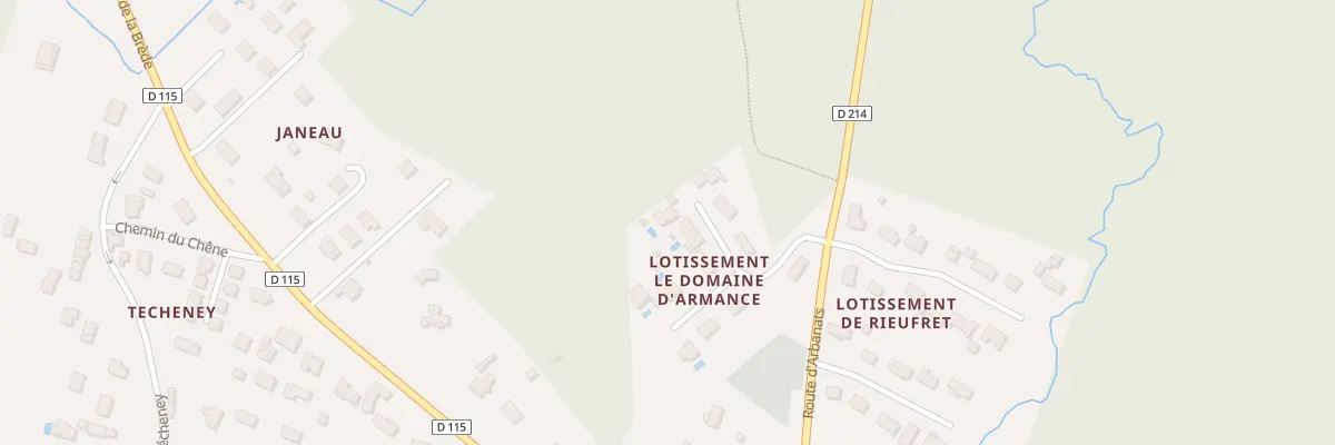 Plan du 10 Lot Le Domaine d’Armance à Saint-Michel-de-Rieufret