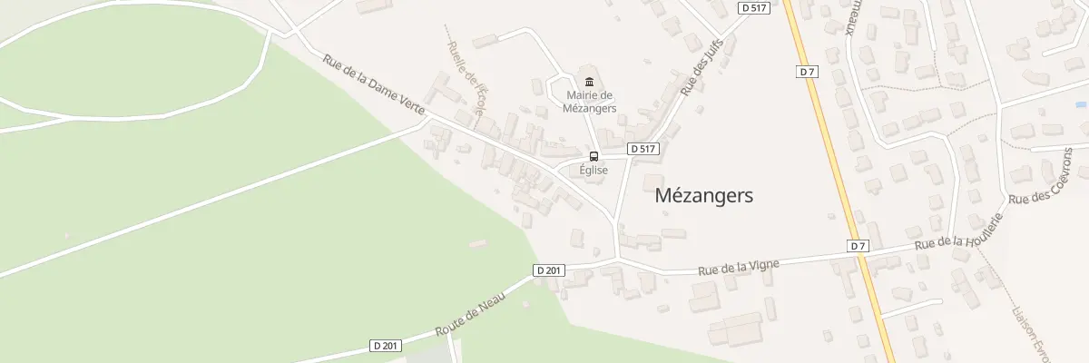 Plan du 3 Pl Lair de la Motte à Mézangers