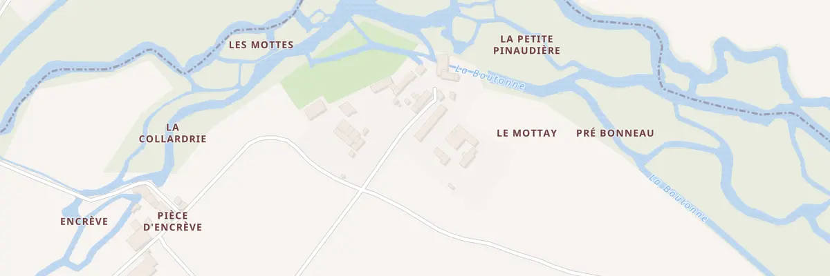 Plan du 13 Rue du Moulin à Blanzay-sur-Boutonne