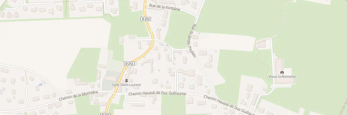 Plan du 6 Rue Louise Houlbey à Vieux
