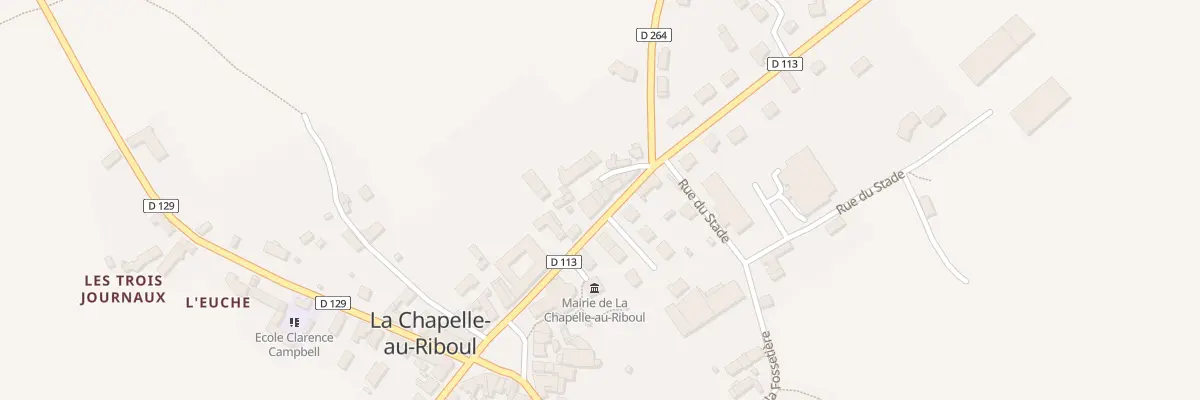 Plan du 9 Rue Perrine à La Chapelle-au-Riboul