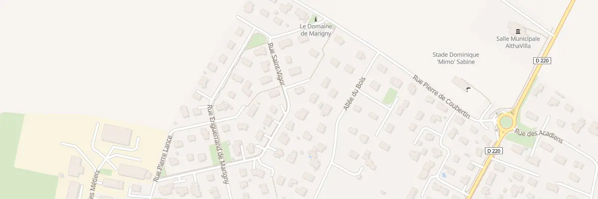 Plan du 28 Rue Saint-Vigor à Authie