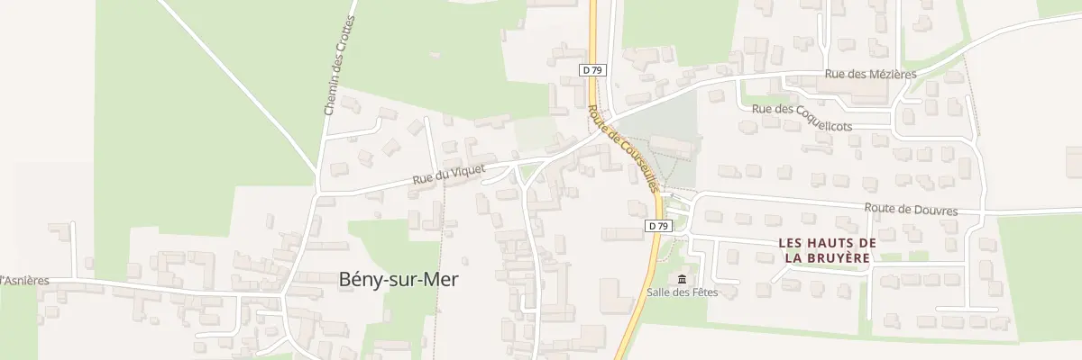 Plan du 8 Pl du Presbytère à Bény-sur-Mer
