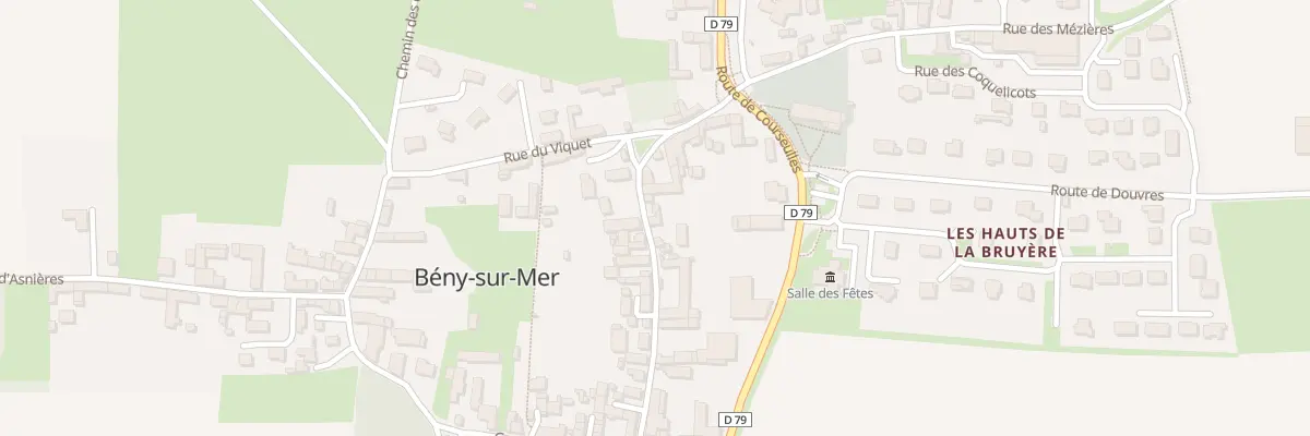 Plan du 10 Rue Sainte-Marie à Bény-sur-Mer
