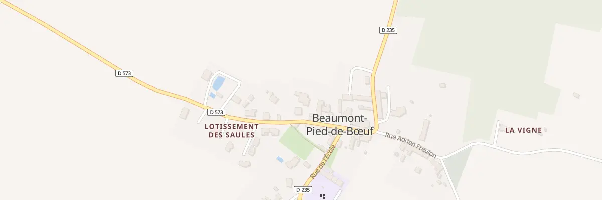 Plan du 5 Pl du Lavoir à Beaumont-Pied-de-Bœuf