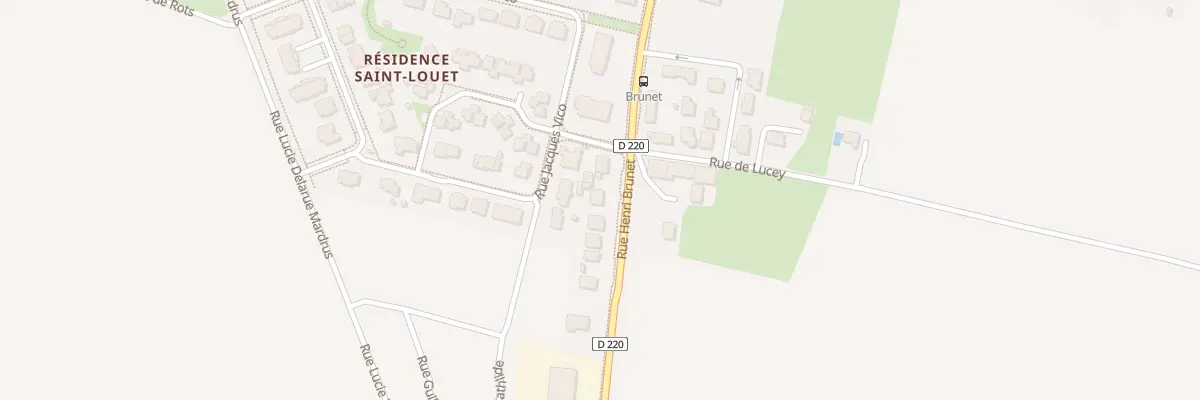 Plan du 22 Rue Henri Brunet à Authie
