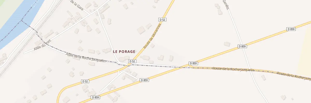 Plan du 2 Rte de Morannes à Morannes sur Sarthe-Daumeray
